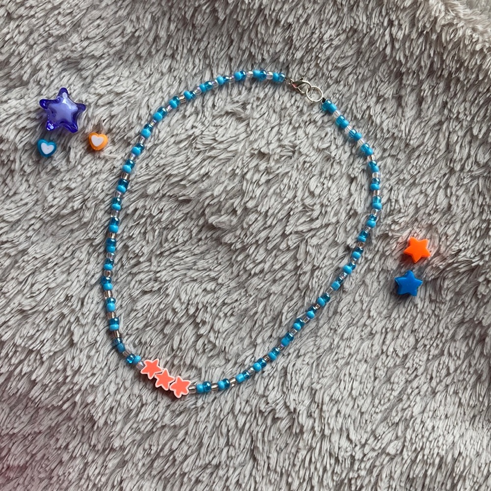 •🌊🐚”Ocean Star”💙🏝• handmade necklace
